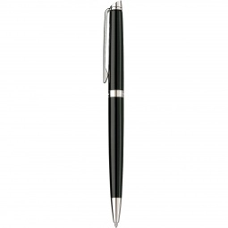 Black Lacquer/Chrome Trim Waterman Hemisphere Ballpoint Custom Pen 