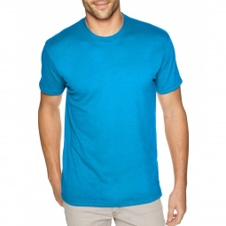 Turquoise Next Level Premium Fitted Sueded Custom T-Shirts