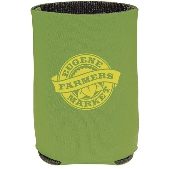 Apple Green - Koozie Eco Collapsible Custom Can Cooler