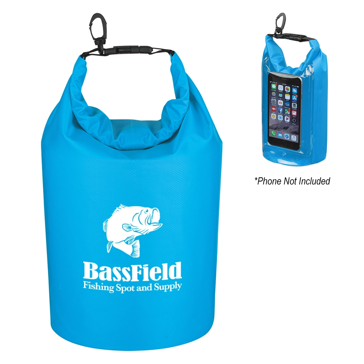Waterproof Heathered Custom Dry Bag 5L Promotional Bags ePromos