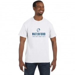 White Jerzees Dri-Power Active Promotional Shirt - Men's - White