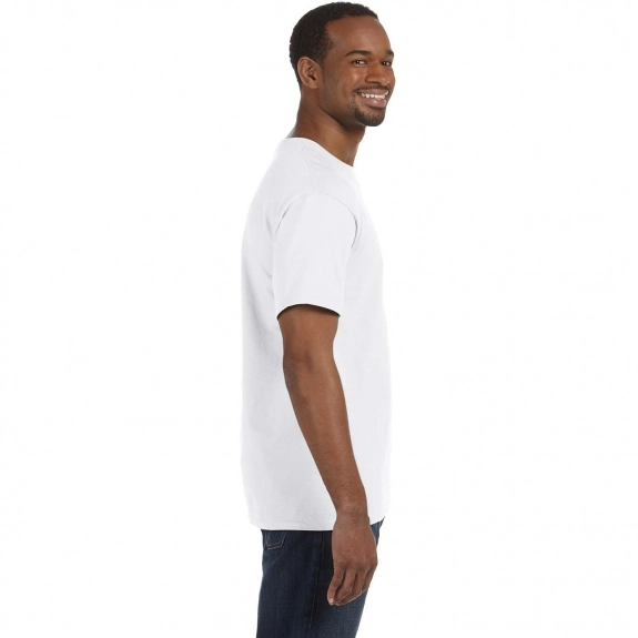 Side Jerzees Dri-Power Active Promotional Shirt - Men's - White