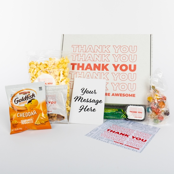 White - Happy's Thank You Custom Gift Box