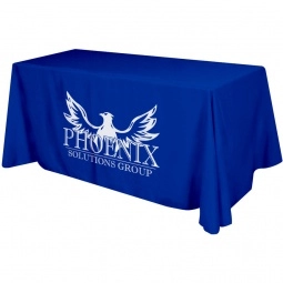 3-Sided Flat Custom Table Covers - 8 ft.
