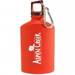 Red Aluminum Canteen Style Promotional Water Bottle
