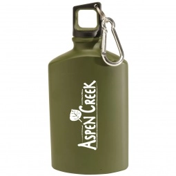 Army Green Aluminum Canteen Style Promotional Water Bottle