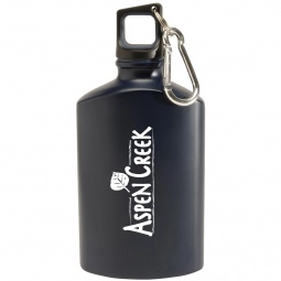 Navy Blue Aluminum Canteen Style Promotional Water Bottle
