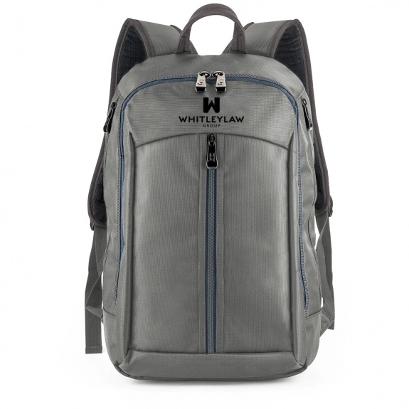Gray Basecamp Apex Tech Custom Backpacks 