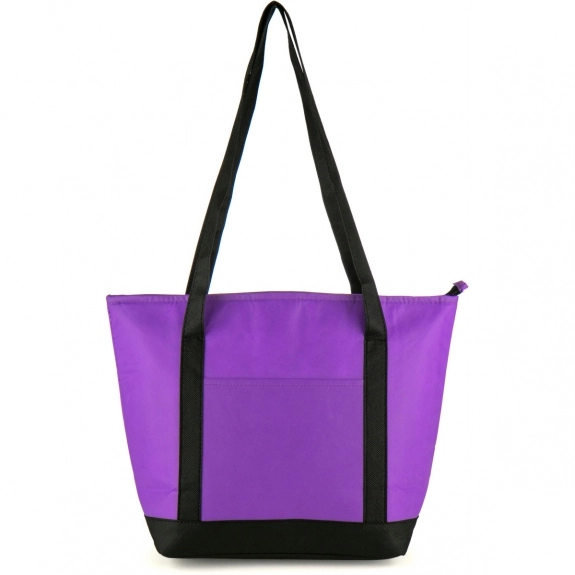 Purple Carry All Insulated Custom Cooler Bags - 12 Can