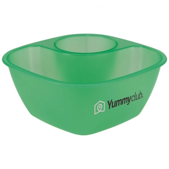 Translucent Green - Dip-It Custom Snack Bowl
