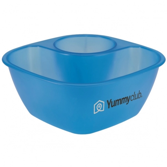 Translucent Blue - Dip-It Custom Snack Bowl