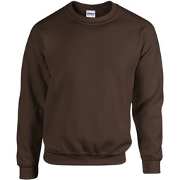 Dark chocolate Gildan&#174; Crewneck Logo Sweatshirt - Colors