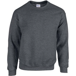 Dark heather Gildan&#174; Crewneck Logo Sweatshirt - Colors
