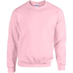 Light pink Gildan&#174; Crewneck Logo Sweatshirt - Colors