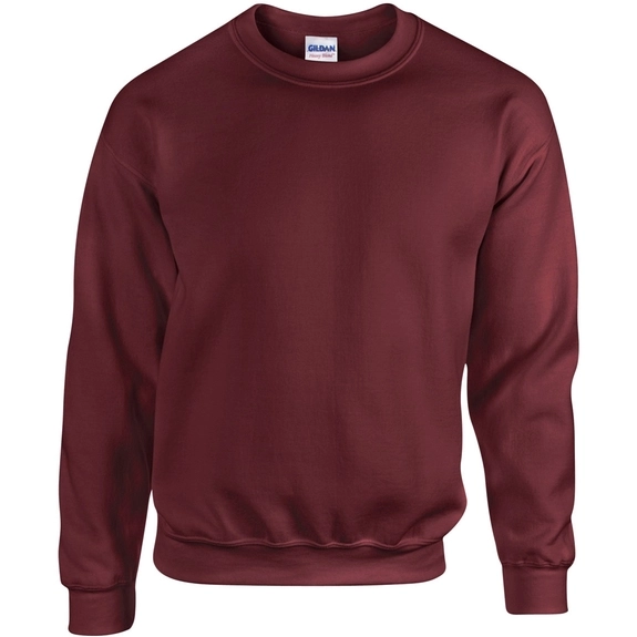 Maroon Gildan&#174; Crewneck Logo Sweatshirt - Colors