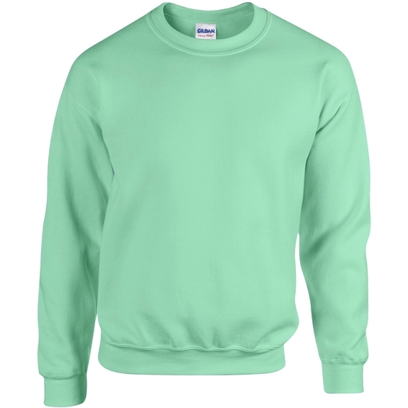 Mint green Gildan&#174; Crewneck Logo Sweatshirt - Colors