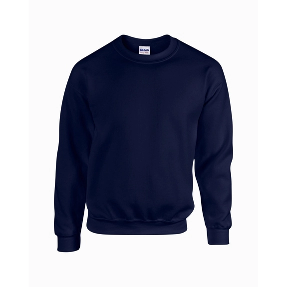 Navy Gildan&#174; Crewneck Logo Sweatshirt - Colors