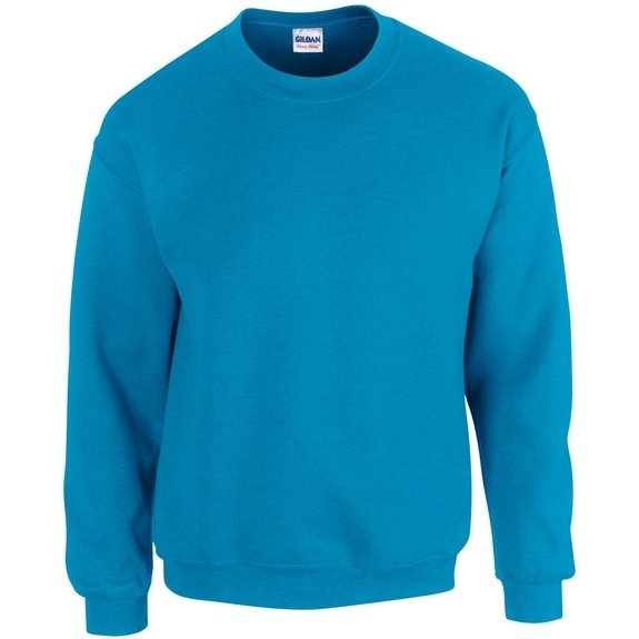 Antique Sapphire Gildan&#174; Crewneck Logo Sweatshirt - Colors