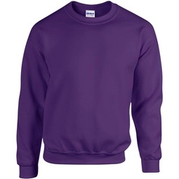 Purple Gildan&#174; Crewneck Logo Sweatshirt - Colors