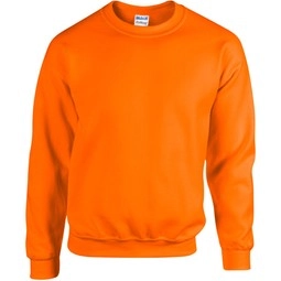 Safety orange Gildan&#174; Crewneck Logo Sweatshirt - Colors