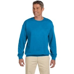 Sapphire Gildan&#174; Crewneck Logo Sweatshirt - Colors