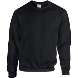 Black Gildan&#174; Crewneck Logo Sweatshirt - Colors