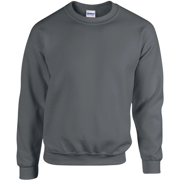 Charcoal Gildan&#174; Crewneck Logo Sweatshirt - Colors