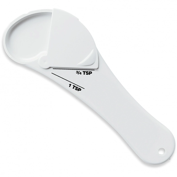 White 4-in-1 Promo Measuring Spoon