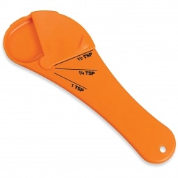 Paprika Orange 4-in-1 Promo Measuring Spoon