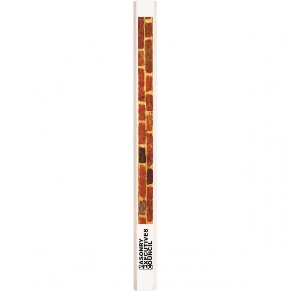 Full Color Promotional Carpenter Pencil