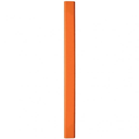 Orange Full Color Promotional Carpenter Pencil