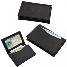 Logo Wallet - Cometa Leather Business Card / ID Wallet