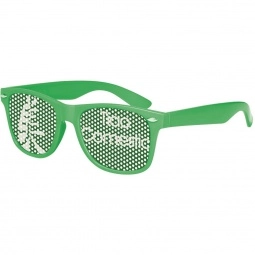 Green Full-Color Custom Lens Promotional Glasses