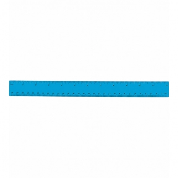 Translucent Blue Full Color Flexible Custom Ruler