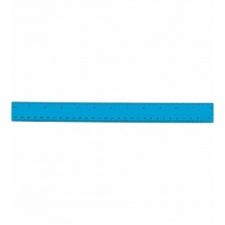 Translucent Blue Full Color Flexible Custom Ruler