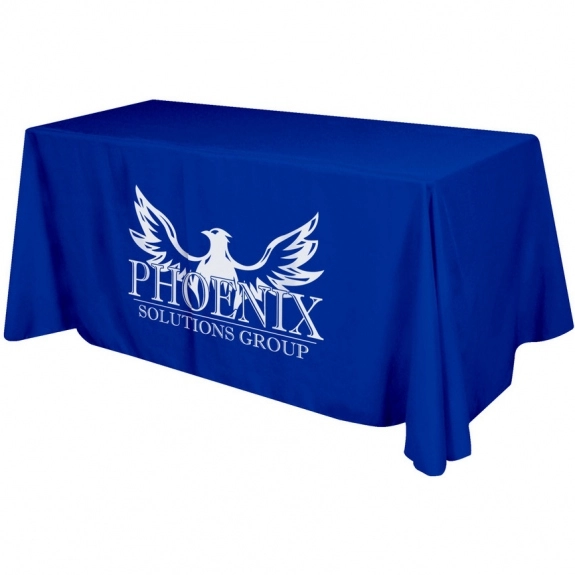 Royal 6 ft. 4-Sided Flat Custom Table Covers 