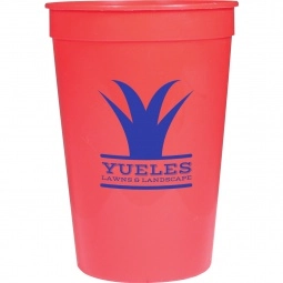 Red - Solid Promotional Stadium Cup - 16 oz.