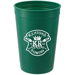 Green - Solid Promotional Stadium Cup - 16 oz.
