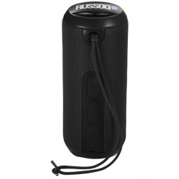 Black Portable Waterproof Outdoor Logo Bluetooth Speaker