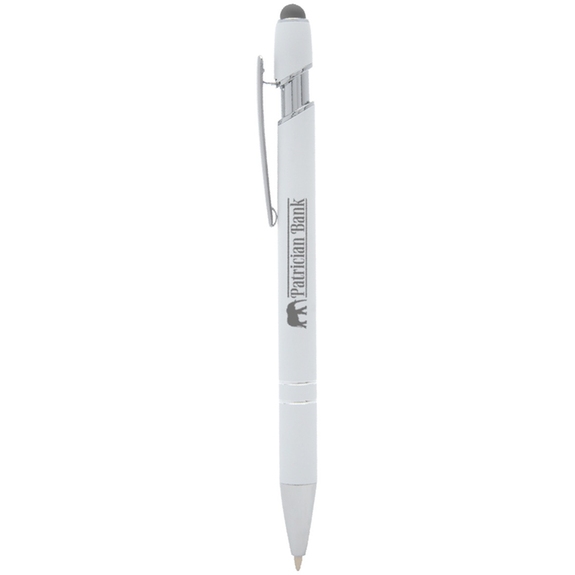 Gray - Roxbury Incline Promotional Stylus Pen