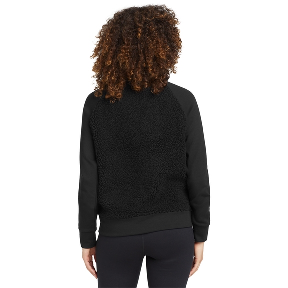 Back OGIO&#174; Luuma Sherpa Full Zip Custom Fleece - Women's