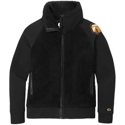 Blacktop OGIO&#174; Luuma Sherpa Full Zip Custom Fleece - Women's