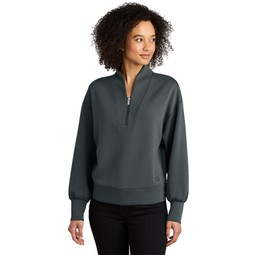 Front OGIO&#174; Transcend Custom 1/4-Zip Sweatshirt - Women's