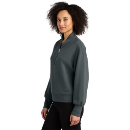 Side OGIO&#174; Transcend Custom 1/4-Zip Sweatshirt - Women's