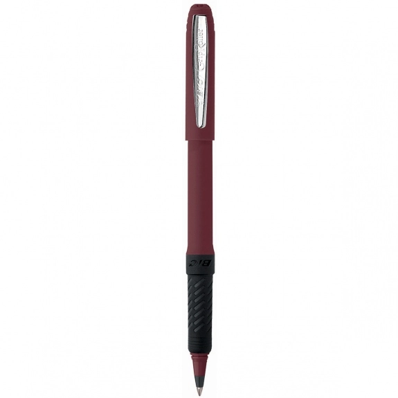 Burgundy BIC Grip Roller Promotional Pen