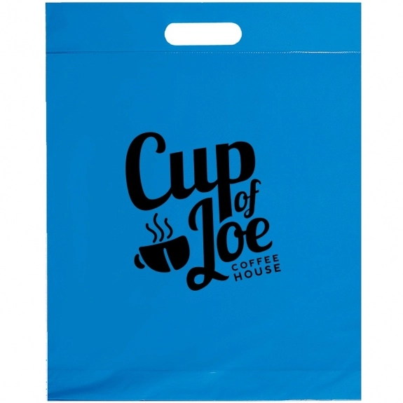 Die Cut Handle Promotional Plastic Bag 