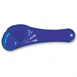 Translucent Blue 5-in-1 Measuring Promo Spoon