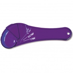 Translucent Purple 5-in-1 Measuring Promo Spoon