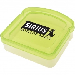 Lime Green Food Grade Sandwich Promotional Container