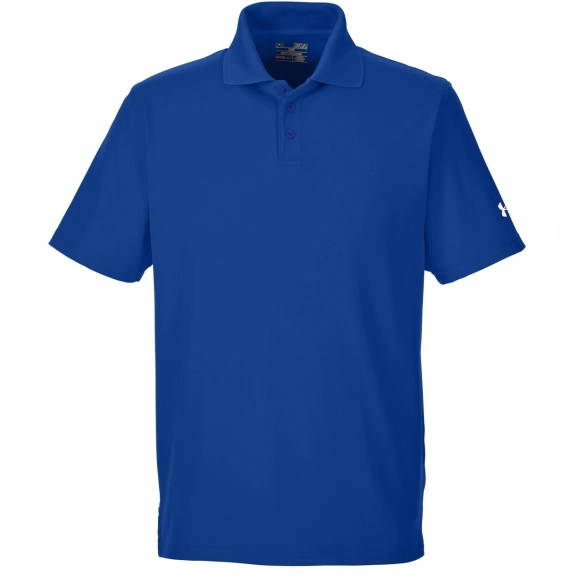 Royal Blue Under Armour Corp Performance Custom Polo Shirts